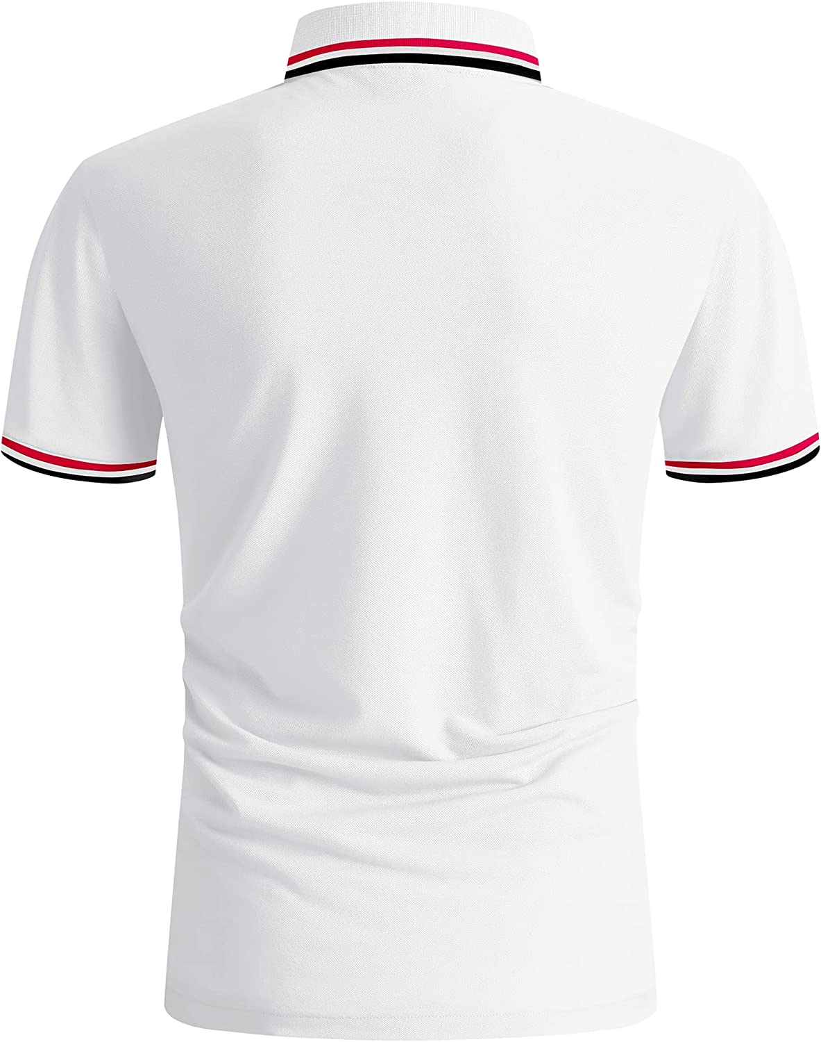 V VALANCH Golf Polo Shirts for Men Short Sleeve Moisture Wicking Summer Casual Collared Shirts Tennis Polo - Image 5